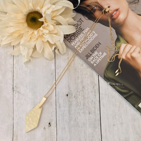 KENDRA SCOTT • Gold Brenton Slider Necklace - Picture 5 of 5